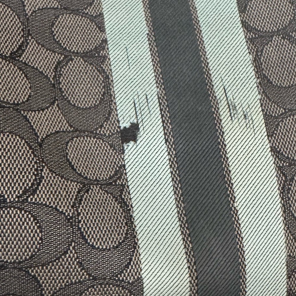 Coach Black and Gray Signature fair Messenger Bag - Picture 4 of 13
